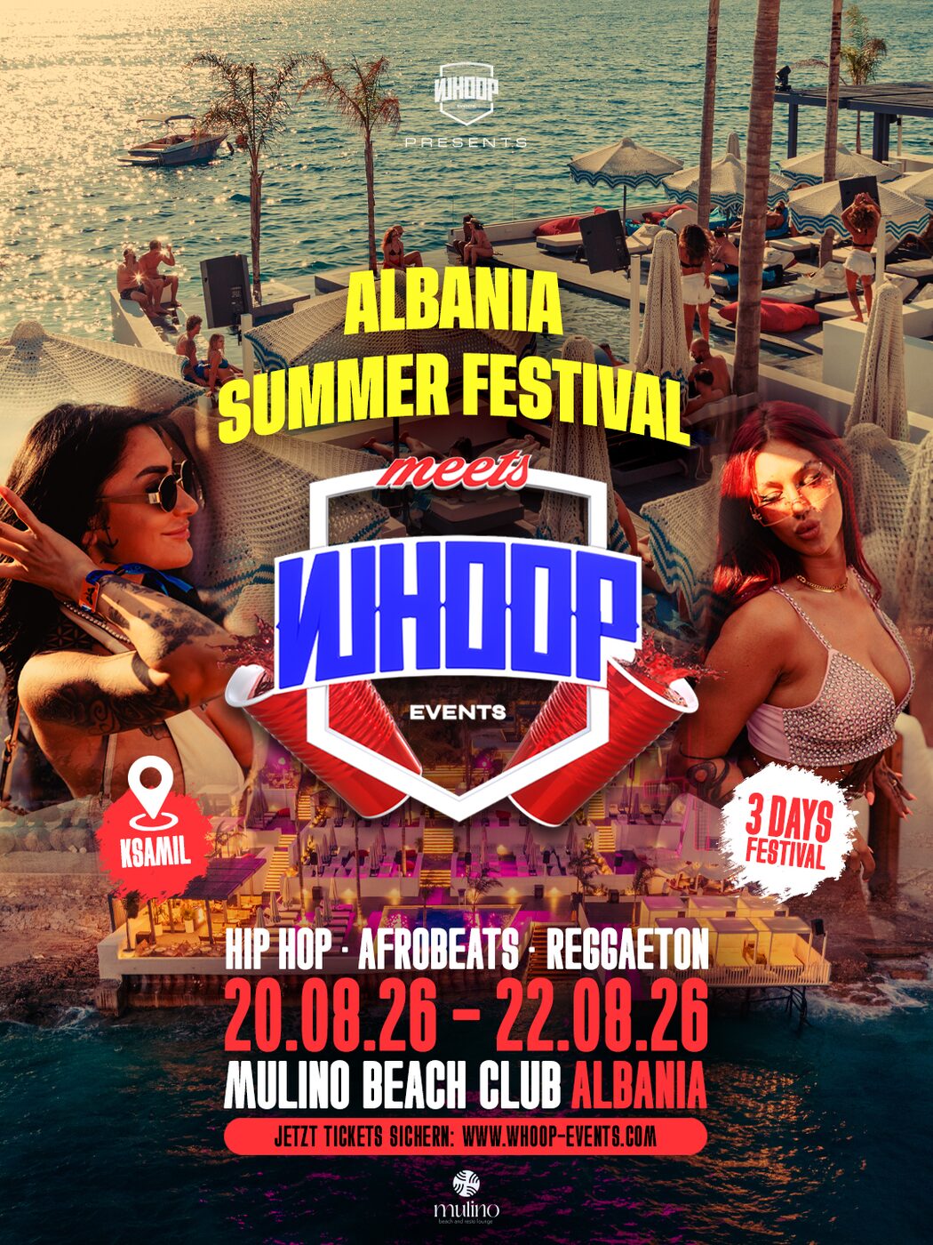 Albania Summer Festival Flyer